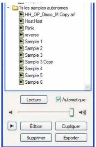 PROPELLERHEAD Reason 5.0 - Fenêtre Éditer le sample - 1