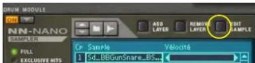 PROPELLERHEAD Reason 5.0 - Le bouton Editor le sample - 1