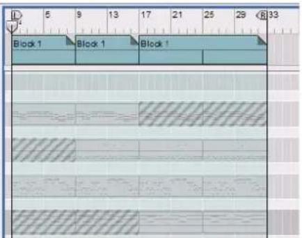 PROPELLERHEAD Reason 5.0 - Conseils pratiques pour la combinaison de clips de blocs et de morceau - 2