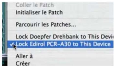 PROPELLERHEAD Reason 5.0 - En utiliser le menu contextualuel - 1