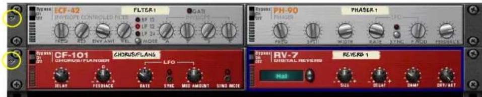 PROPELLERHEAD Reason 5.0 - Pliage et dépliage des modules - 2