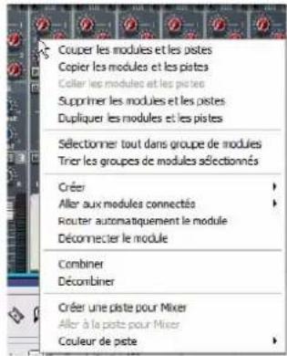PROPELLERHEAD Reason 5.0 - Menu contexts de module - 1