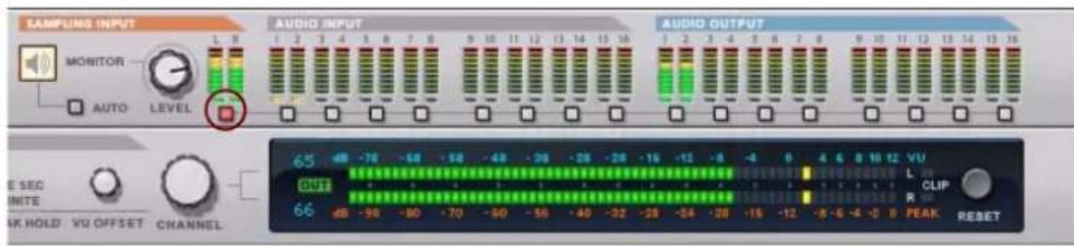 PROPELLERHEAD Reason 5.0 - Réglage du niveau des entrées audio - 2