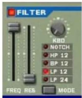 PROPELLERHEAD Reason 5.0 - La section Filtre - 1