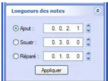 PROPELLERHEAD Reason 5.0 - Redimensionnement de notes avec la fonction « Longueurs de notes » - 1