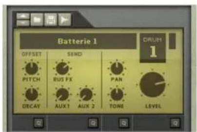 PROPELLERHEAD Reason 5.0 - Le Panneau de contrôle de batterie - 1