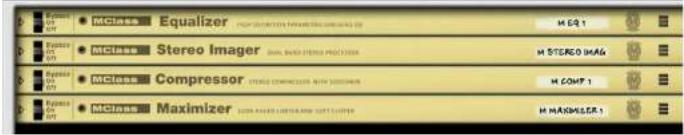 PROPELLERHEAD Reason 4.0 - Les effets MClass - 1