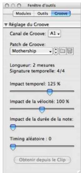 PROPELLERHEAD Reason 4.0 - Réglage du groove - 1