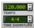 PROPELLERHEAD Reason 4.0 - Tempo et signature temporelle - 1