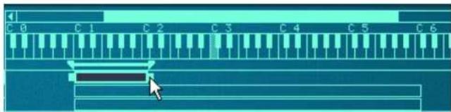 PROPELLERHEAD Reason 4.0 - En déplacant les poignées aux extrémités de la zone - 2