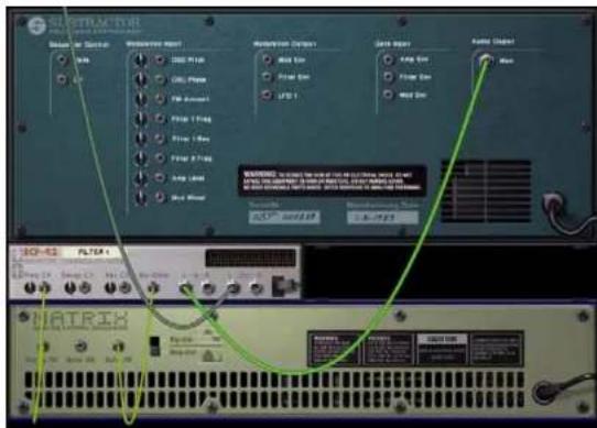 PROPELLERHEAD Reason 4.0 - Filtre à pattern - exemple - 1