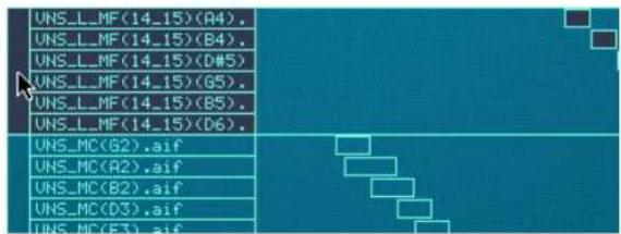 PROPELLERHEAD Reason 4.0 - Sélectionner toutes les zones d'un groupe - 2
