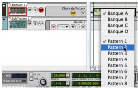 PROPELLERHEAD Reason 4.0 - Dessiner des clips de motif - 4