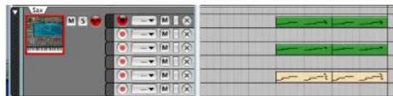 PROPELLERHEAD Reason 4.0 - À propos des pistes, des bandes, des clips et des événements - 1