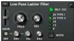 PROPELLERHEAD Reason 4.0 - Filtre échelle passe bas - 1