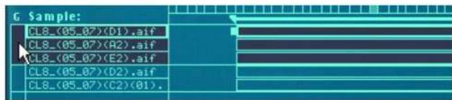 PROPELLERHEAD Reason 4.0 - Sélectionner un groupe et/ou des zones d'un groupe - 1