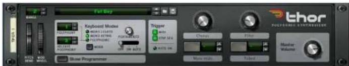 PROPELLERHEAD Reason 4.0 - Le panneau de contrôle - 1