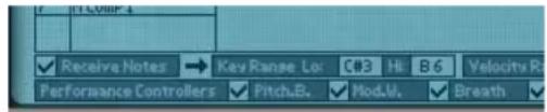 PROPELLERHEAD Reason 4.0 - À propos de cases réception de notes/contrôleur de performance - 1