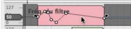 PROPELLERHEAD Reason 4.0 - Sélectionnez le mode édition pour la piste qui contient l'automation que vous souhaitez éditer. - 3