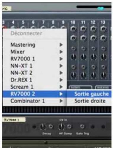 PROPELLERHEAD Reason 4.0 - Utiliser les menus pop-up - 1