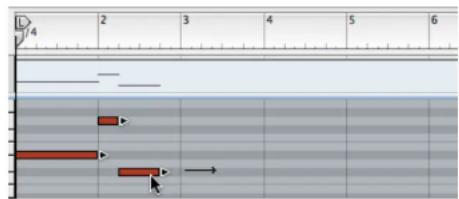 PROPELLERHEAD Reason 4.0 - Déplacer des notes - 1