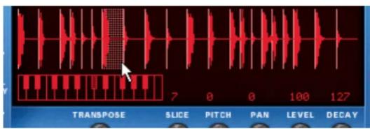 PROPELLERHEAD Reason 4.0 - Sélectionner les coupes - 1