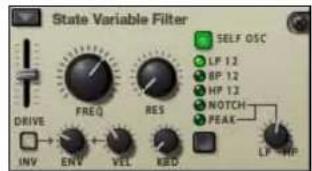 PROPELLERHEAD Reason 4.0 - Filtre état variable - 1