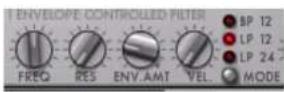 PROPELLERHEAD Reason 4.0 - Paramètres de filtre - 1