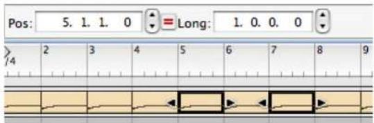 PROPELLERHEAD Reason 4.0 - À propos de la bande de l'inspecteur et des clips sélectionnés - 3