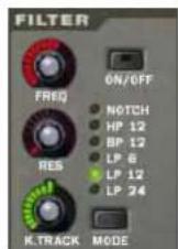 PROPELLERHEAD Reason 4.0 - La section filtrée - 1