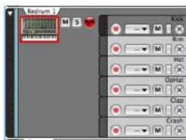 PROPELLERHEAD Reason 4.0 - Fusionner les bandes de notes - 1