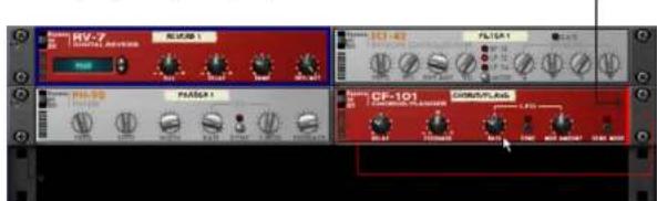 PROPELLERHEAD Reason 4.0 - Réorganiser les modules - 3