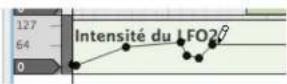 PROPELLERHEAD Reason 4.0 - Sélectionnez le mode édition pour la piste qui contient l'automation que vous souhaitez éditer. - 5