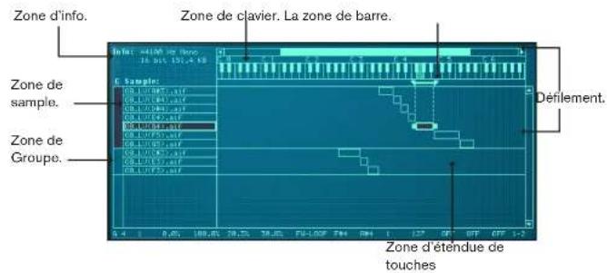 PROPELLERHEAD Reason 4.0 - L'affichage de la carte de touches - 1