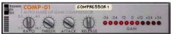 PROPELLERHEAD Reason 4.0 - COMP-01 compresseur à gain de sortie automatique - 1