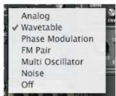 PROPELLERHEAD Reason 4.0 - La section oscillateur - 2