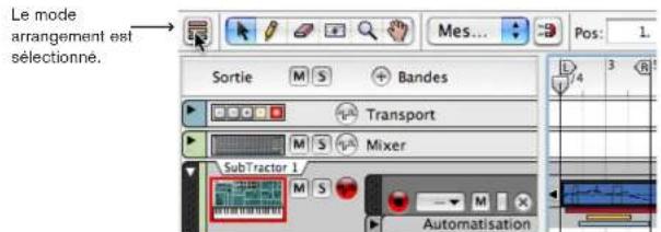 PROPELLERHEAD Reason 4.0 - Mode d'arrangement - 1