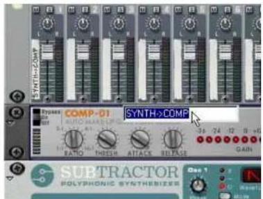 PROPELLERHEAD Reason 4.0 - Renommer les modules - 4