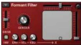 PROPELLERHEAD Reason 4.0 - Filtre formant - 1