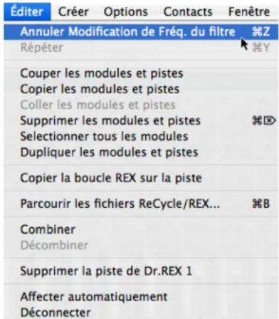 PROPELLERHEAD Reason 4.0 - Annuler - 1