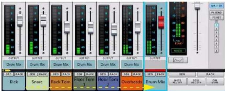 PROPELLERHEAD Reason 7.0 - Création d'un bus de sortie - 7