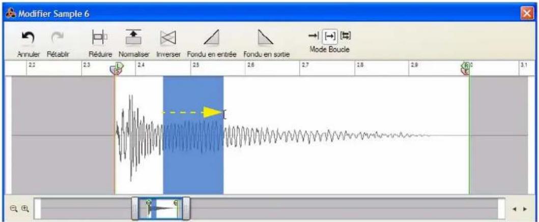 PROPELLERHEAD Reason 7.0 - Fonction Définir la boucle - 1