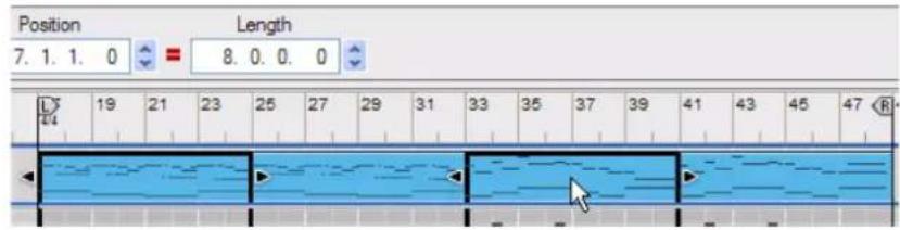 PROPELLERHEAD Reason 7.0 - Sélection de plusieurs clips - 2