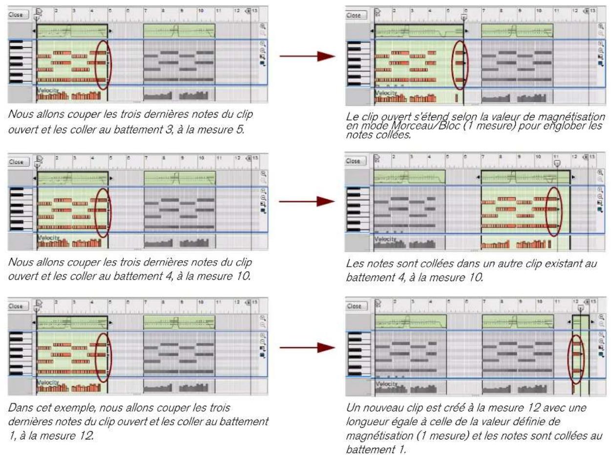PROPELLERHEAD Reason 7.0 - Collage d'événements en dehors d'un clip ouvert - 1