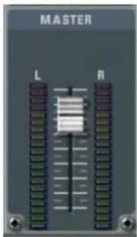 PROPELLERHEAD Reason 7.0 - Le fader Master - 1