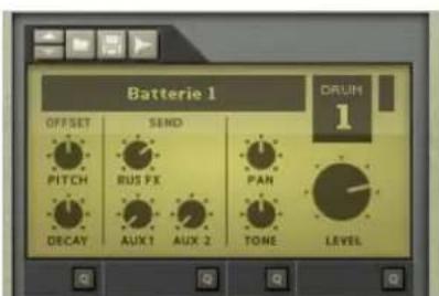 PROPELLERHEAD Reason 7.0 - Le Panneau de contrôle de batterie - 1
