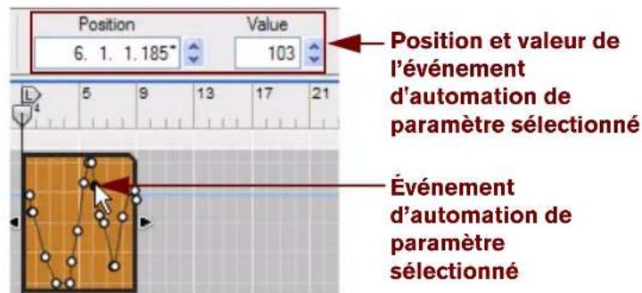 PROPELLERHEAD Reason 7.0 - Édition de l'automation de paramètres en mode Morceau/Bloc - 2