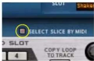 PROPELLERHEAD Reason 7.0 - Sélection des slices - 2