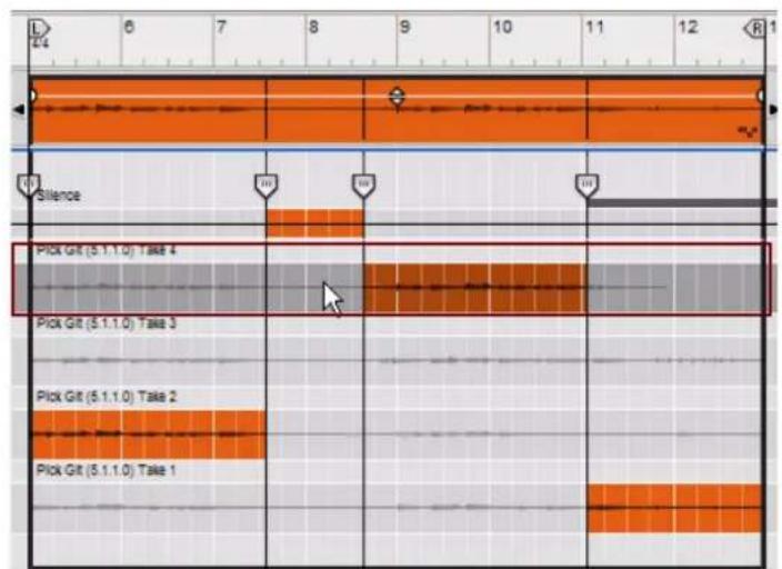 PROPELLERHEAD Reason 7.0 - Sélection des lignes de comp - 1