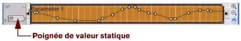 PROPELLERHEAD Reason 7.0 - Édition de l'automation de paramètre en mode Édition - 3